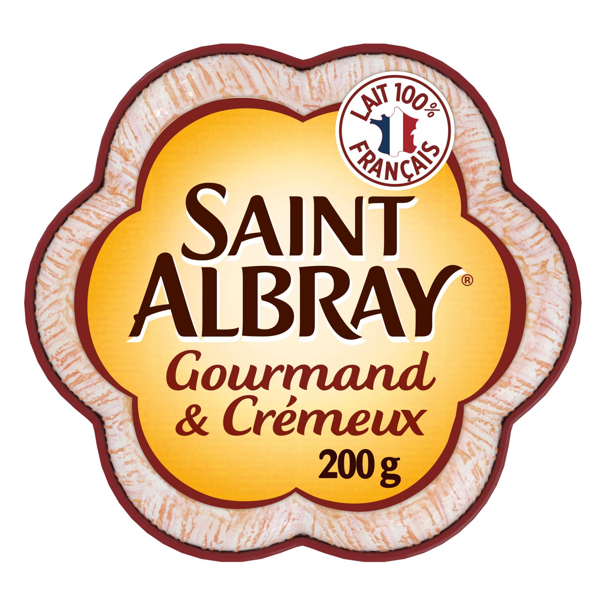 Voir la diapositive 2 : SAINT ALBRAY Fromage gourmand & crémeux 200g