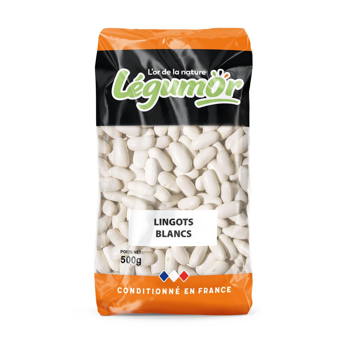 LEGUMOR Lingots blancs 500g