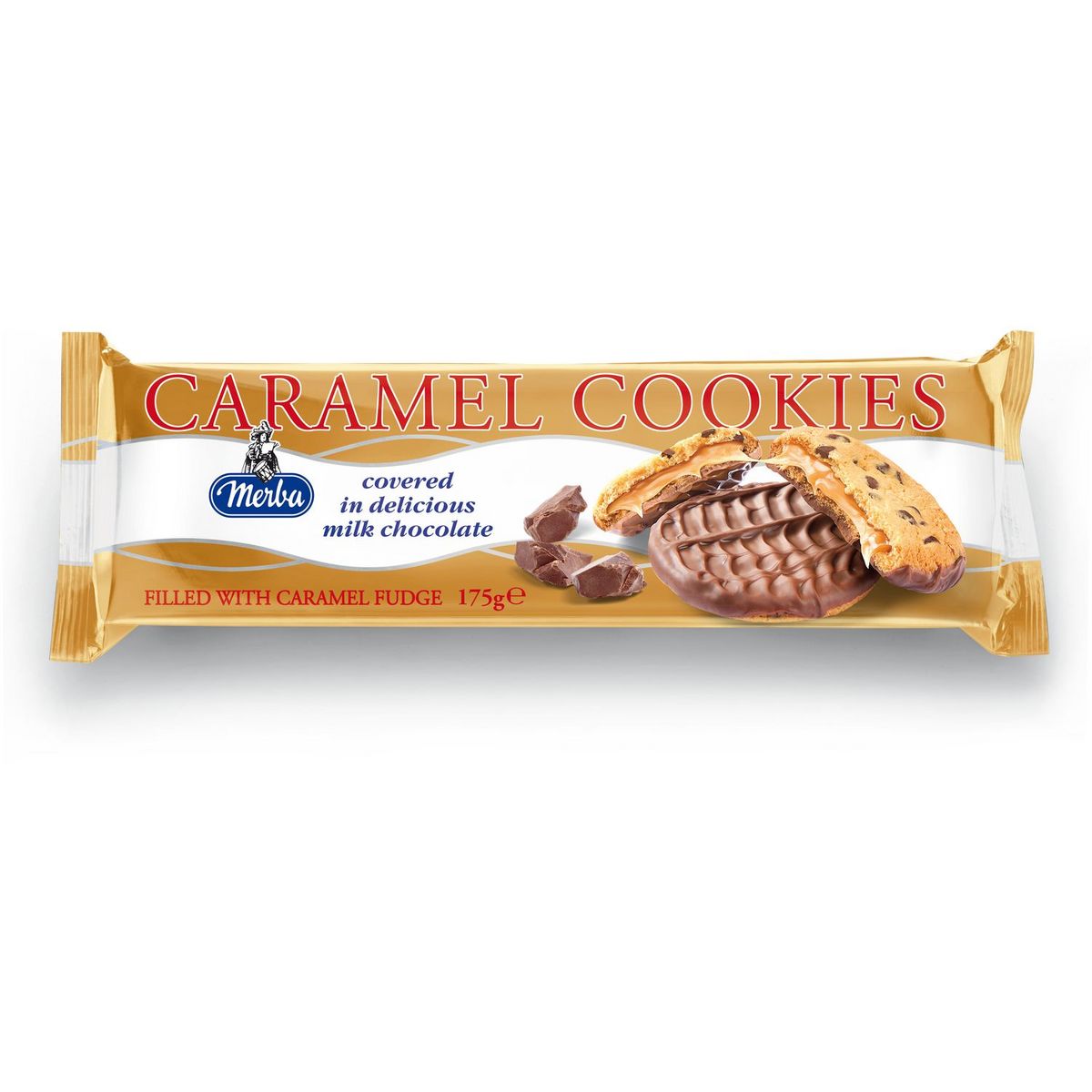 Cookies coeur fondant caramel 8 cookies 175g