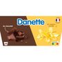 Voir la diapositive 2 : DANETTE Crème dessert chocolat vanille 12x115g