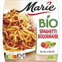 MARIE Spaghetti à la bolognaise bio 1 portion 280g