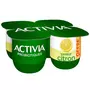 ACTIVIA Probiotiques Yaourts saveur citron 4x125g