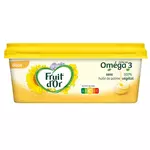FRUIT D'OR Margarine doux oméga 3&6 sans huile de palme ni conservateurs 225g
