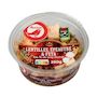 Voir la diapositive 2 : AUCHAN Lentilles épeautre et féta sur lit de pois chiches sans couverts 250g