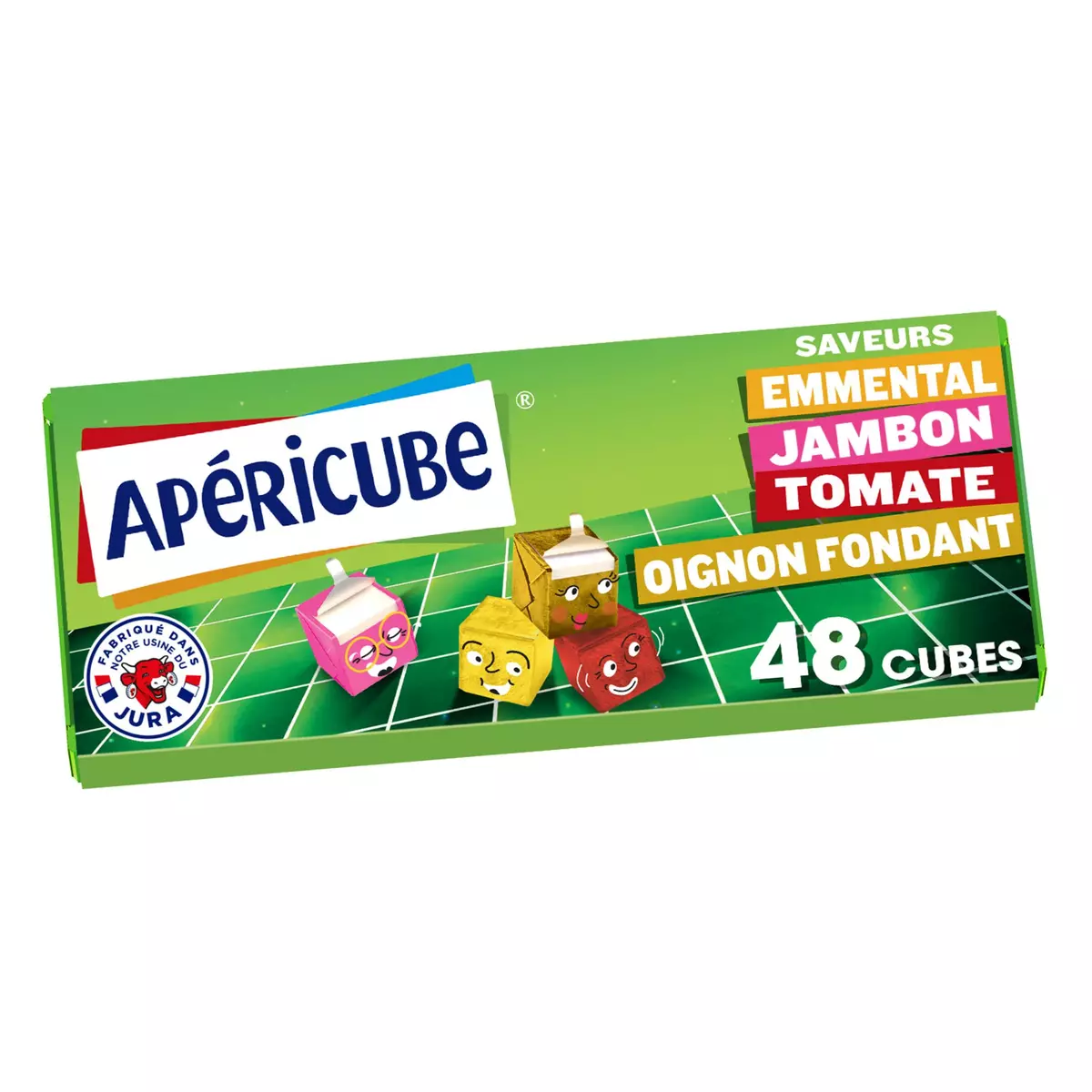 APERICUBE Long Drink cubes de fromage apéritif 48 cubes 250g