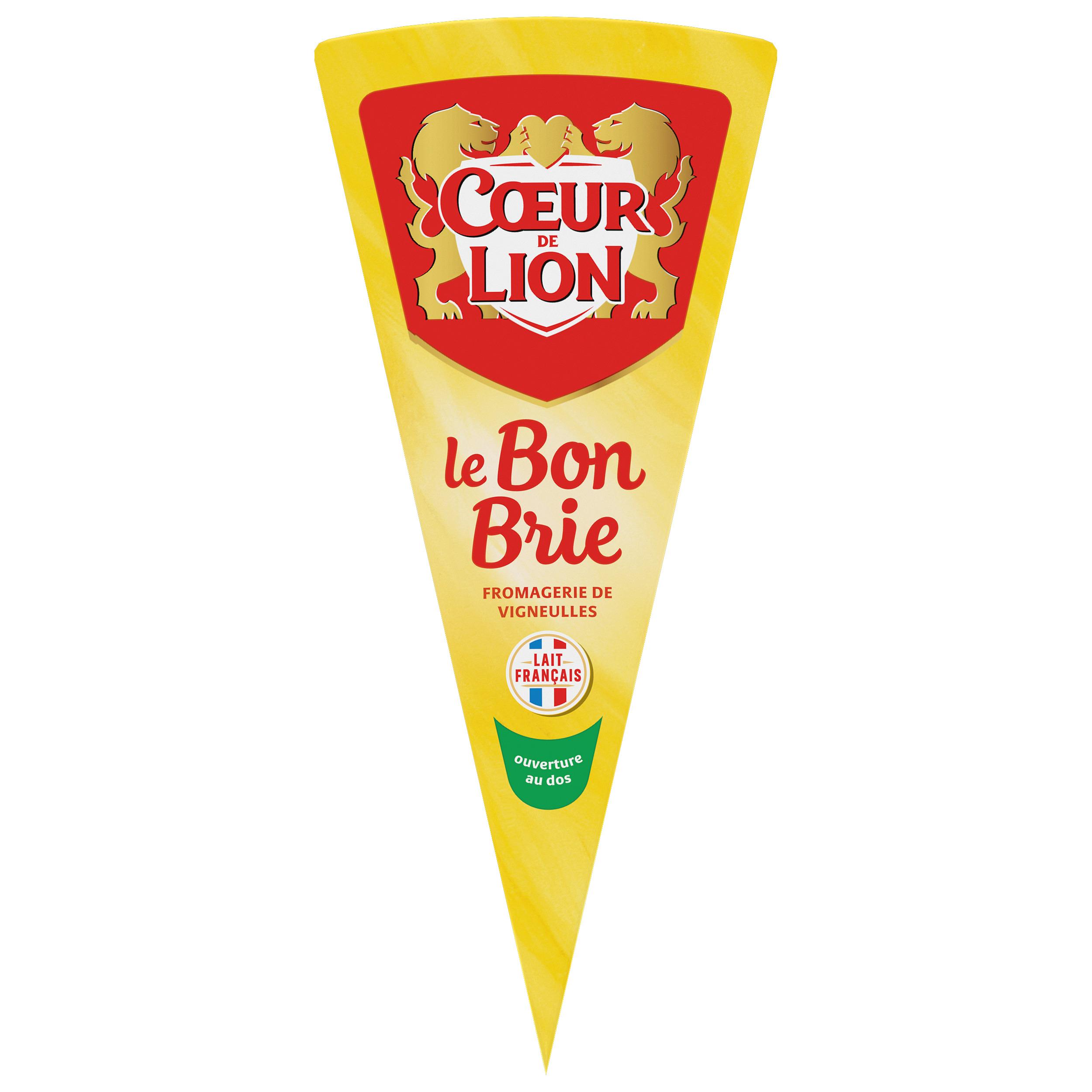 Voir la diapositive 2 : COEUR DE LION Pointe de brie 200g