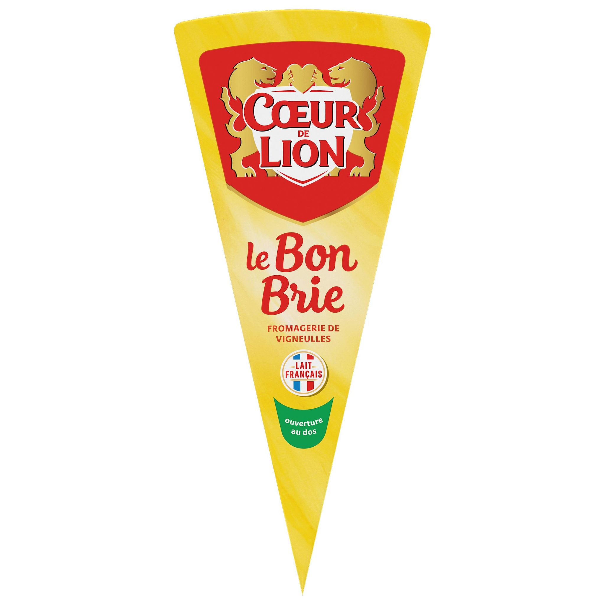 Voir la diapositive 2 : COEUR DE LION Pointe de brie 200g