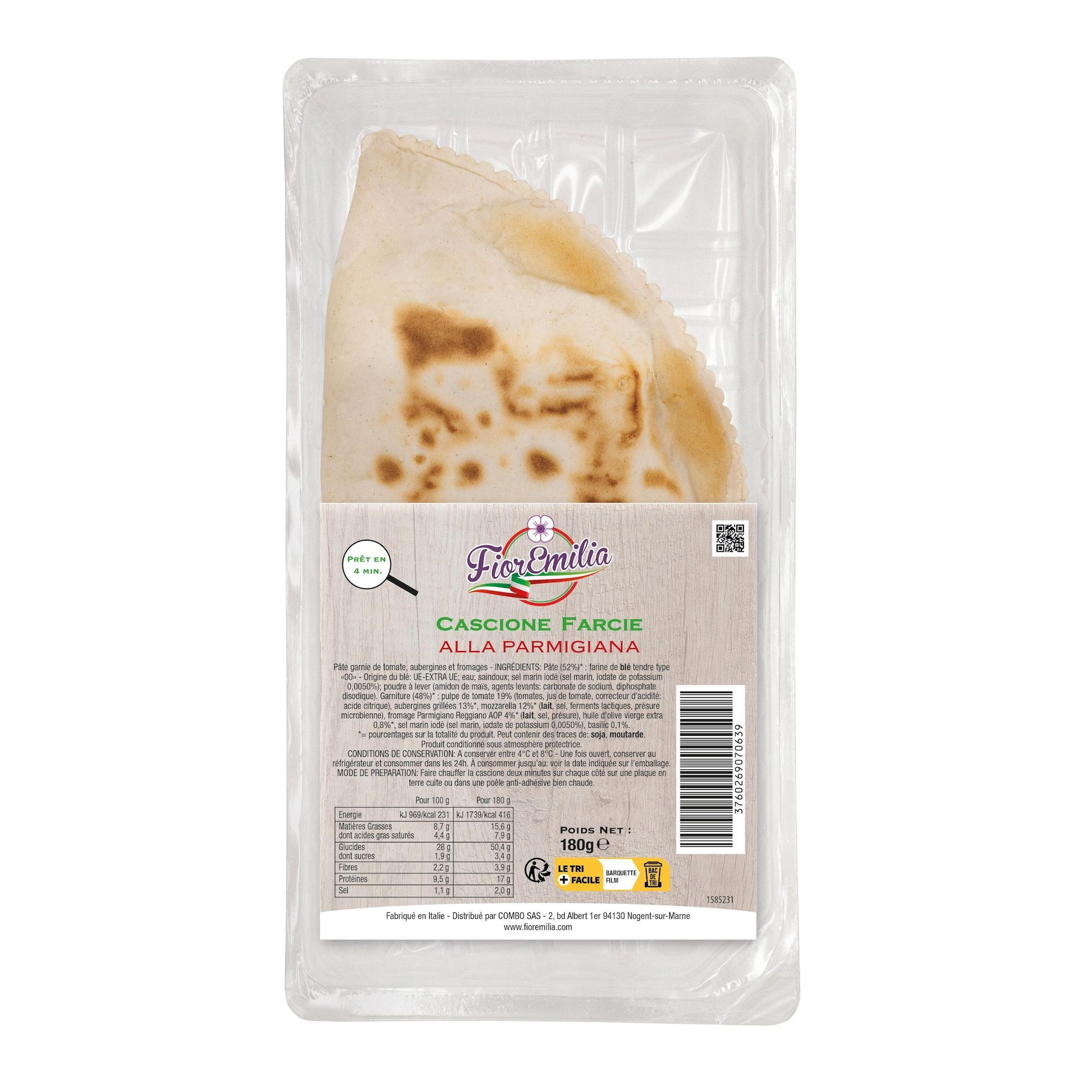 FIOREMILIA Cascione farcie alla parmigiana 180g