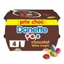 DANETTE Pop Crème dessert au chocolat et billes croustillantes magix 4x120g