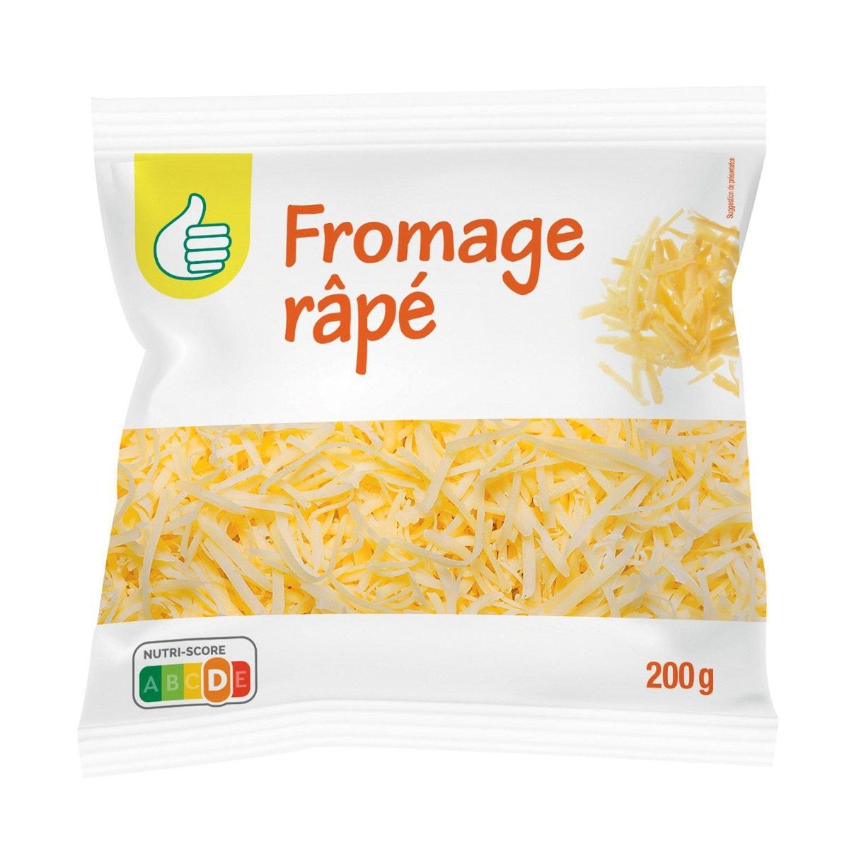POUCE Fromage râpé 200g