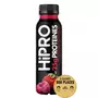 HIPRO Yaourt à boire protéiné saveur fraise framboise 0% MG 300g