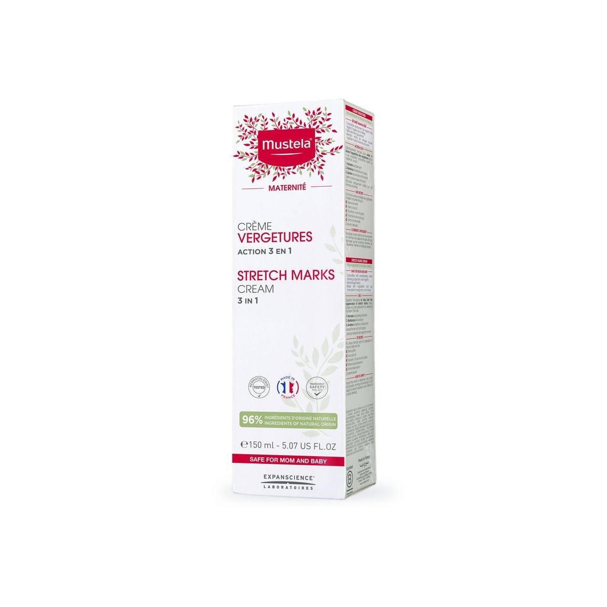 MUSTELA Maternité Crème vergetures 150ml