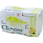 CLIMONT Yaourt au lait de montagne au citron 2x125g