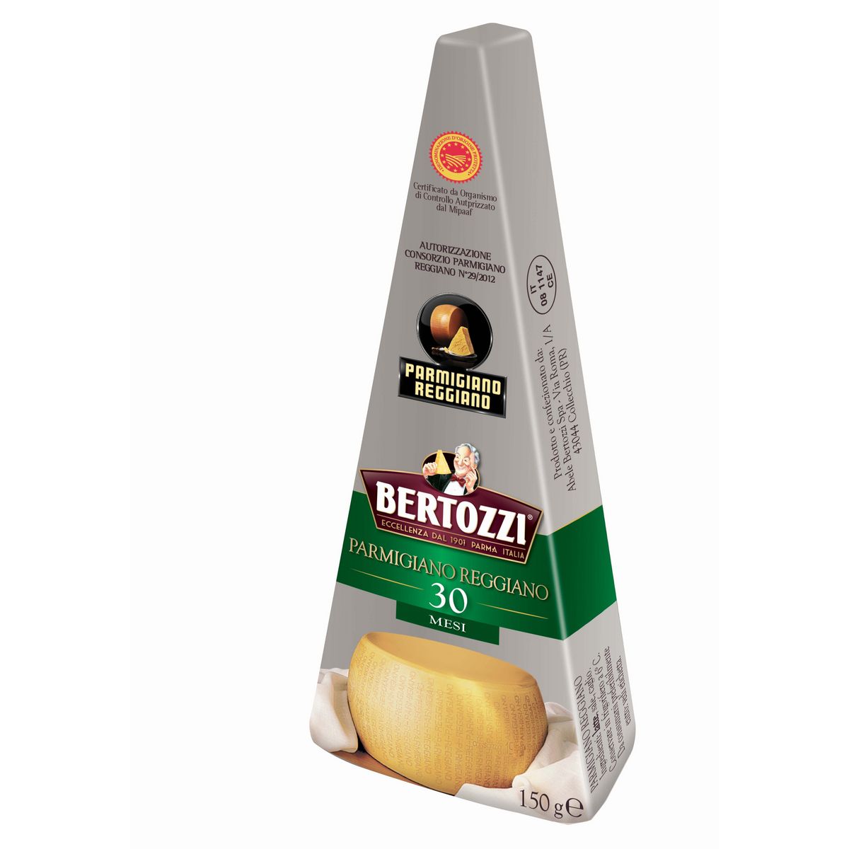 BERTOZZI Parmigiano Reggiano 30 mois 150g