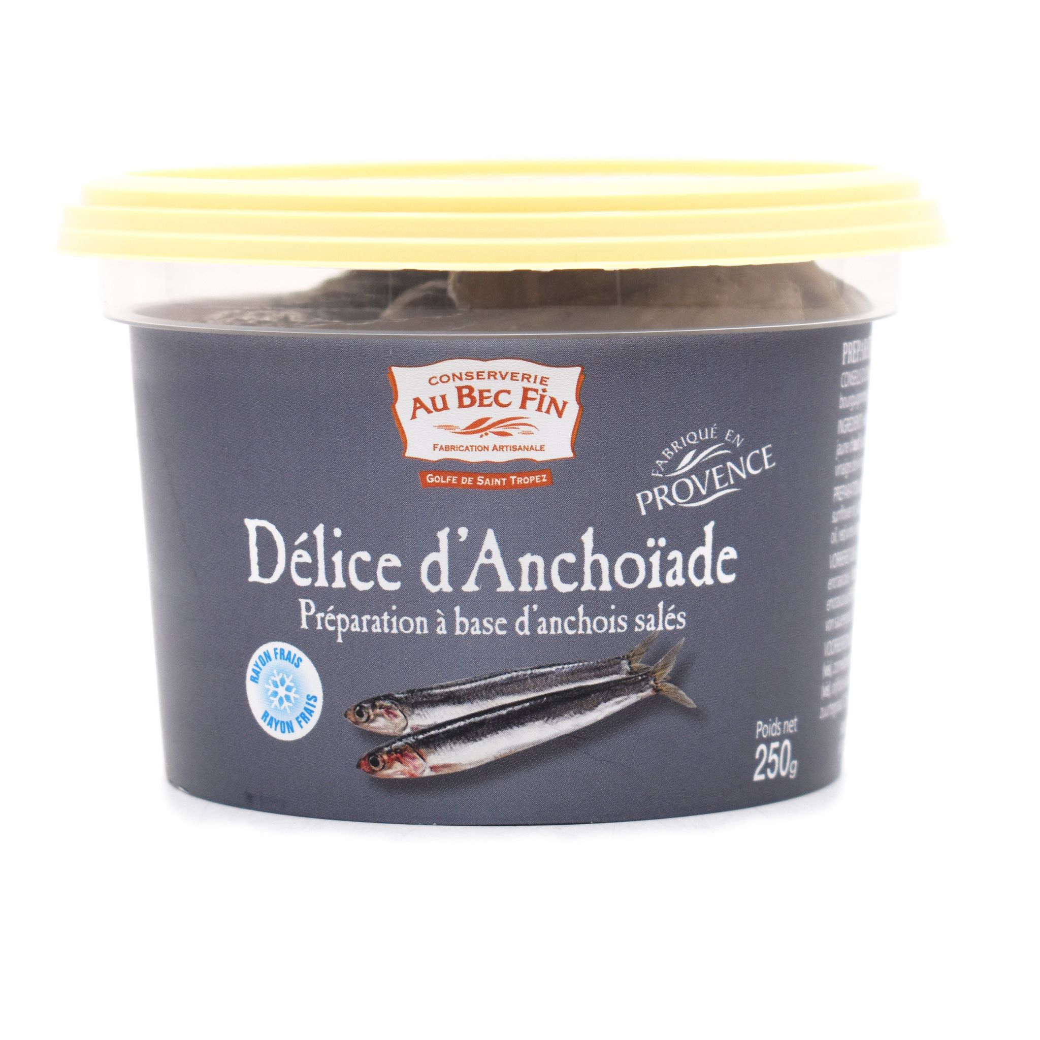 CONSERVERIE AU BEC FIN Crème d'Anchoïade 250g