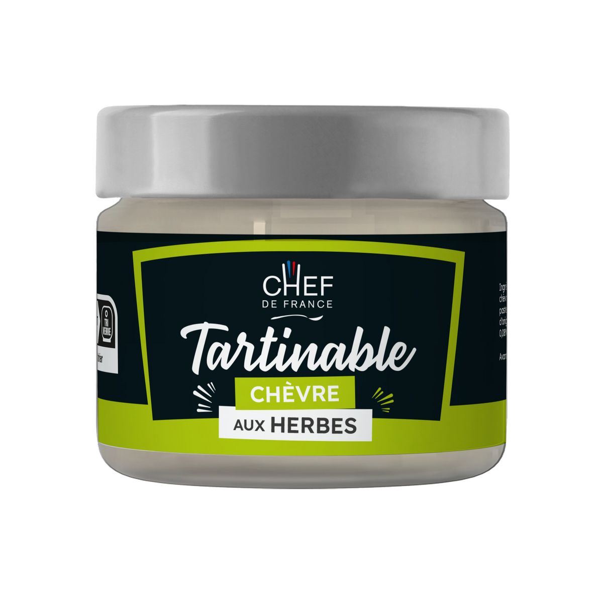 CHEF DE FRANCE Tartinable chèvre aux herbes des Alpes 100g