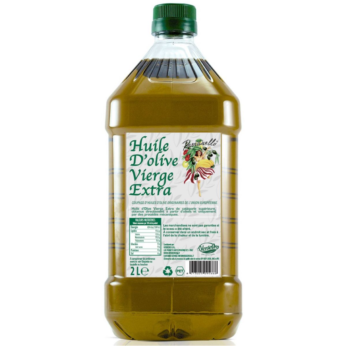 PAESANELLA Huile d'olive vierge extra 2l