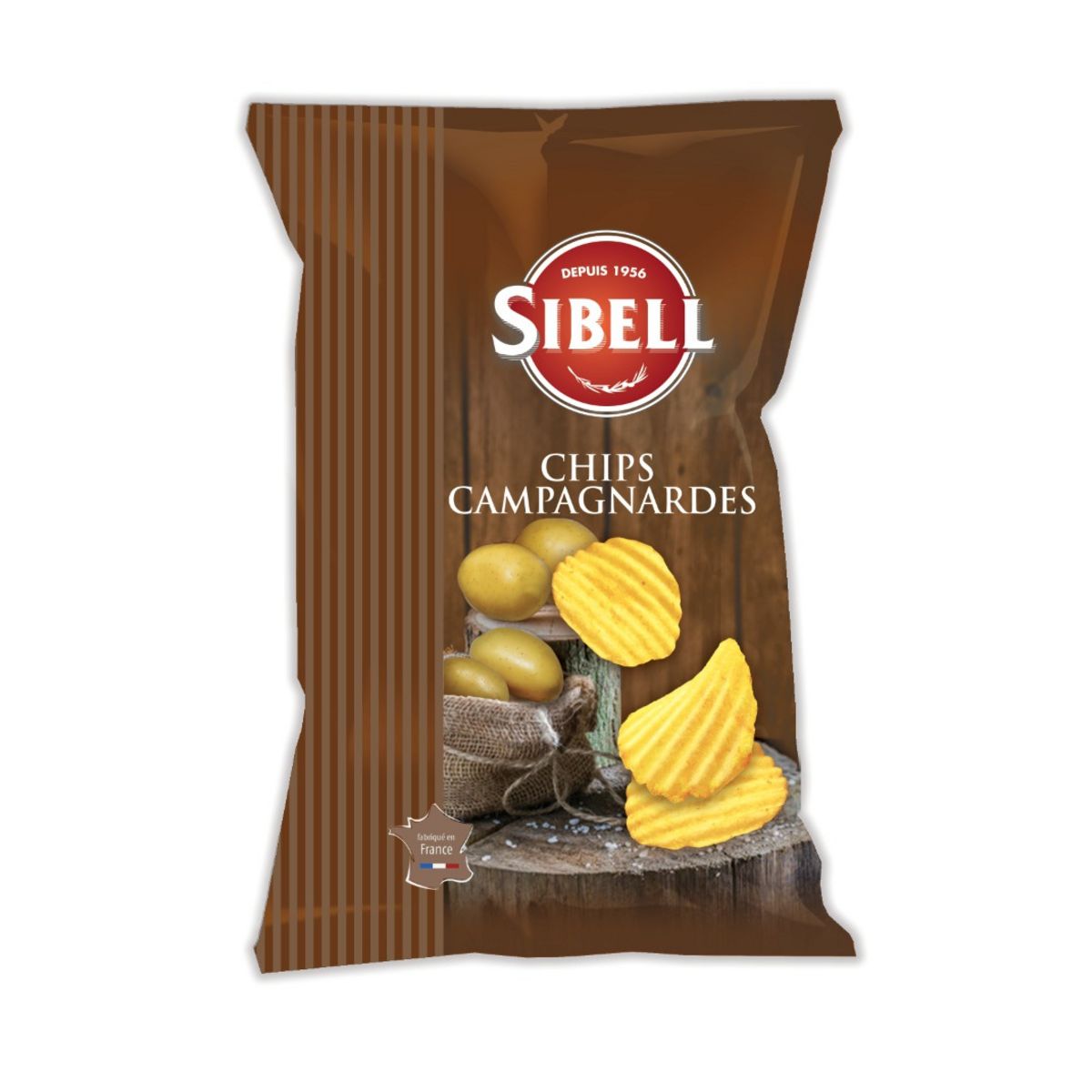 SIBELL Chips campagnardes 135g