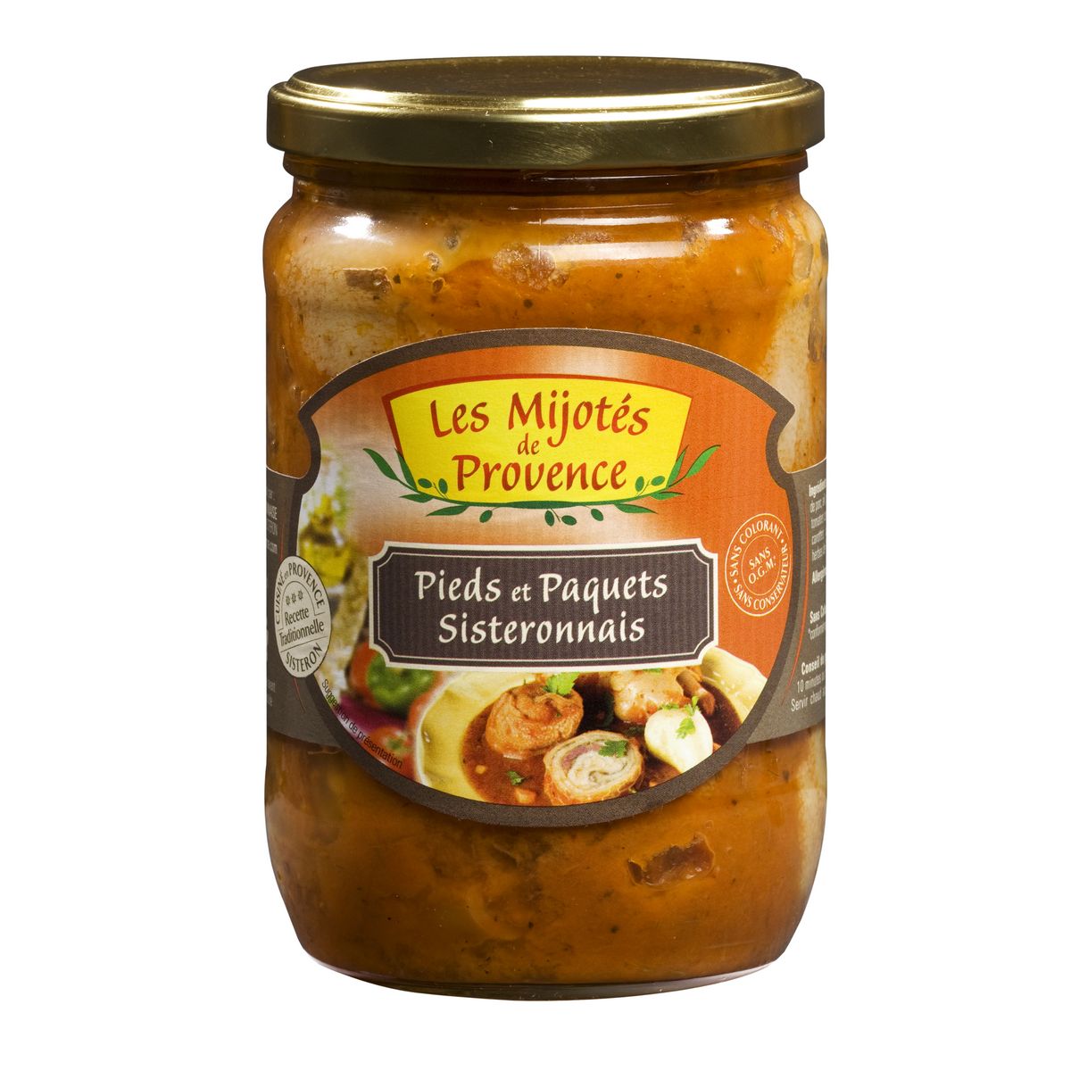 LES MIJOTES DE PROVENCE Pieds et Paquets Sisteronnais 600g