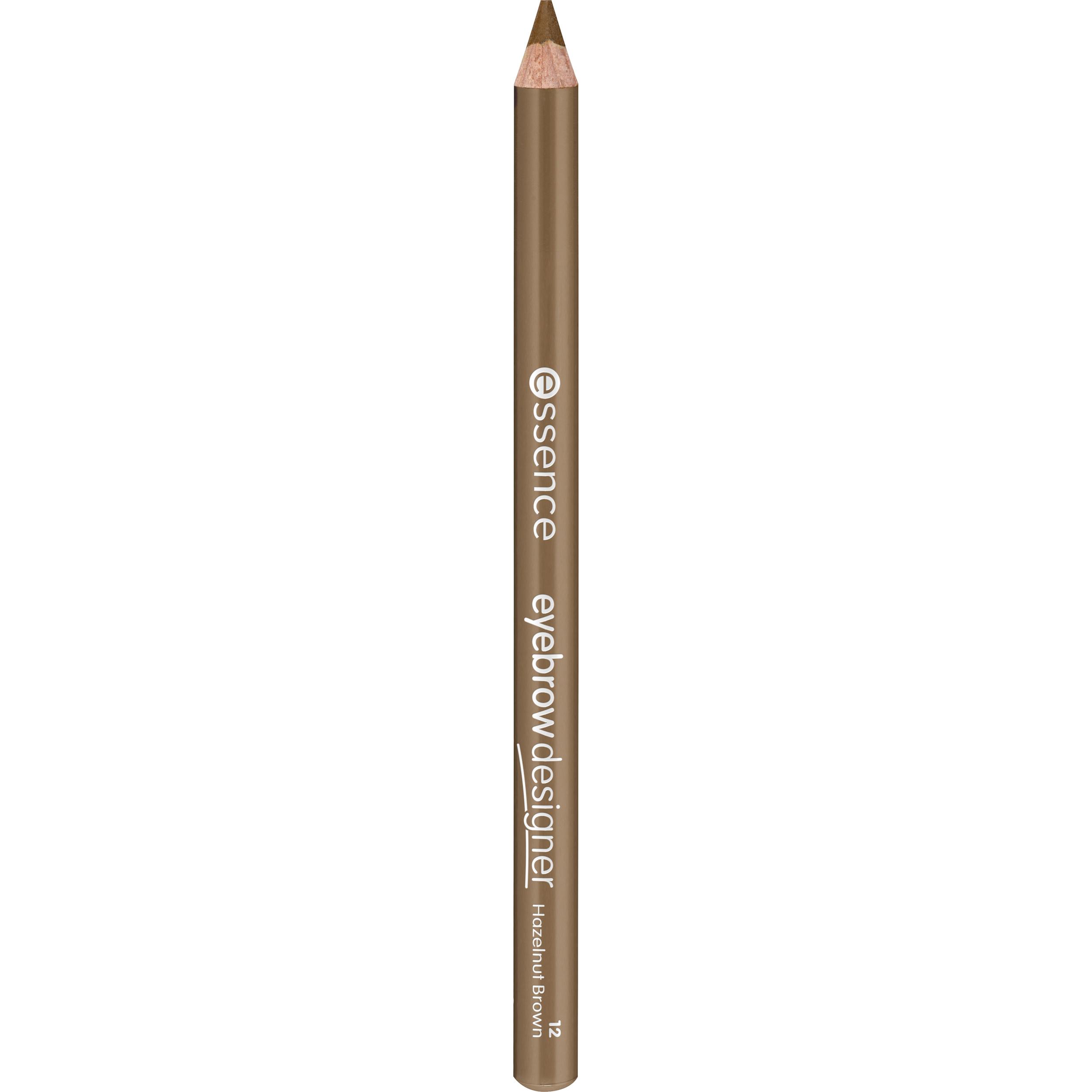 Voir la diapositive 2 : ESSENCE Eyebrow Desginer crayon à sourcils 12 hazelnut brown 1g