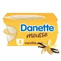 DANETTE Mousse à la vanille 4x60g