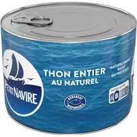 Morceaux de thon au naturel - Auchan - 0.13 kg