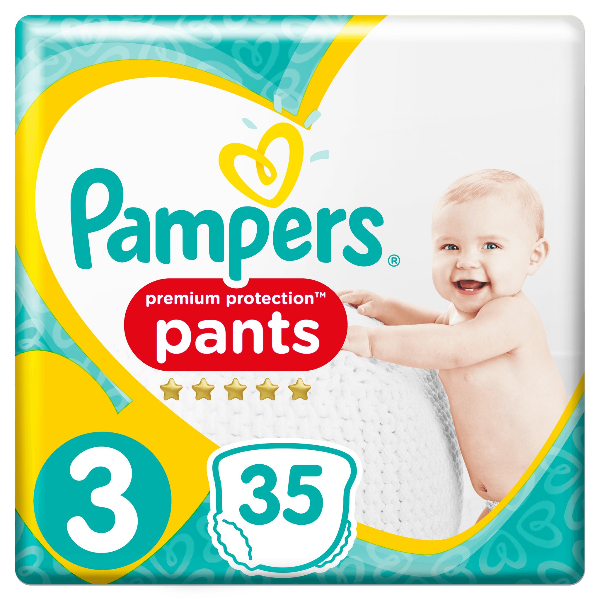 Voir la diapositive 4 : PAMPERS Active fit pants couches culottes taille 3 de 6 à 11kg 35 couches