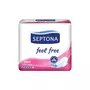 SEPTONA Feel free serviettes hygiéniques avec ailettes super ultra plus 8 serviettes