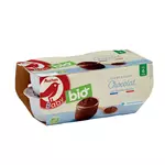 AUCHAN BABY BIO Pot dessert à la crème chocolat dès 6 mois 4x100g