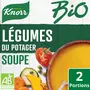 KNORR Soupe bio déshydratée légumes du potager 2 personnes 1l