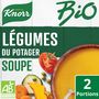 Voir la diapositive 1 : KNORR Soupe bio déshydratée légumes du potager 2 personnes 1l