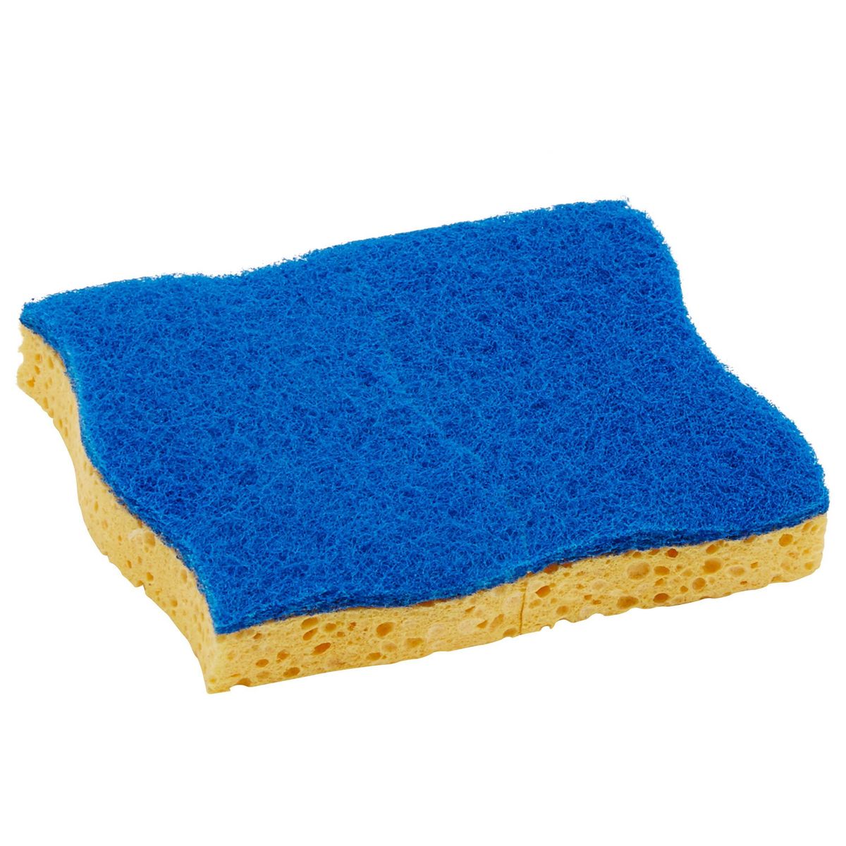 AUCHAN Éponges cuisine pour surfaces délicates 2 éponges