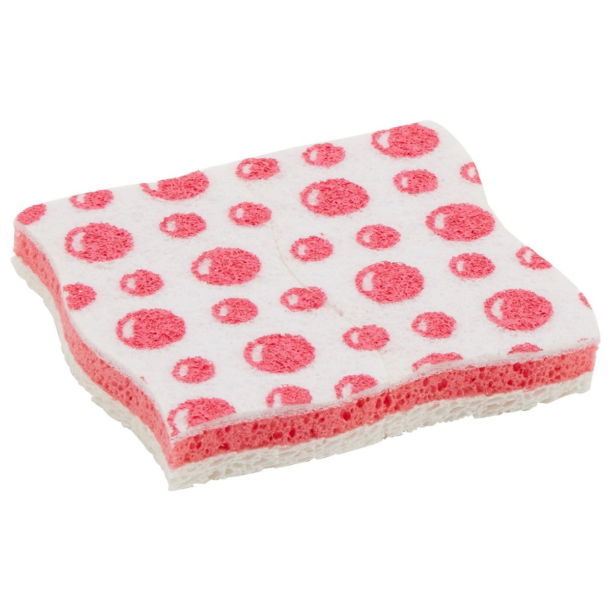 AUCHAN Éponges douce spéciales salle de bain 2 éponges