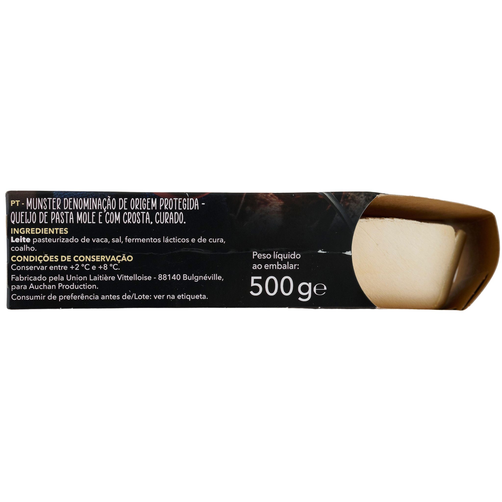 Voir la diapositive 2 : AUCHAN GOURMET Fromage au four 3/4 parts 500g