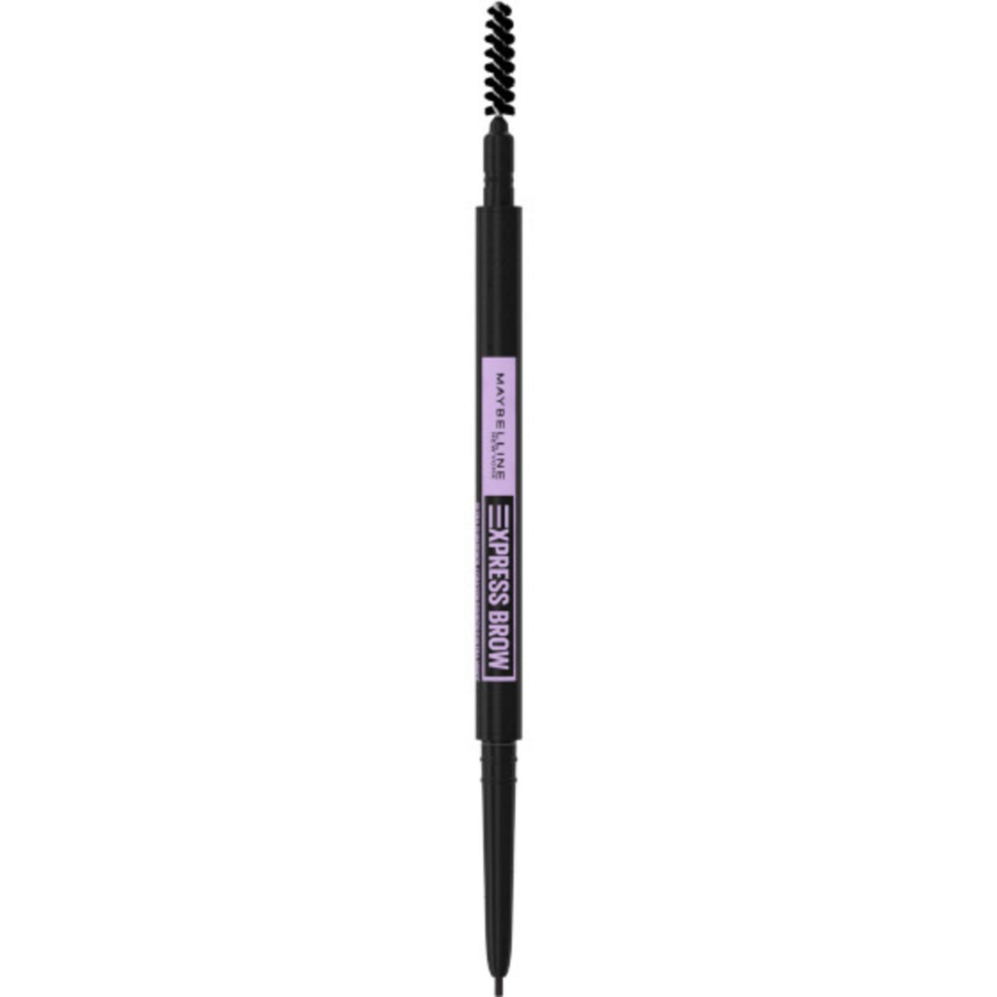 Voir la diapositive 2 : MAYBELLINE Express brow crayon à sourcils 07 noir 1 crayon