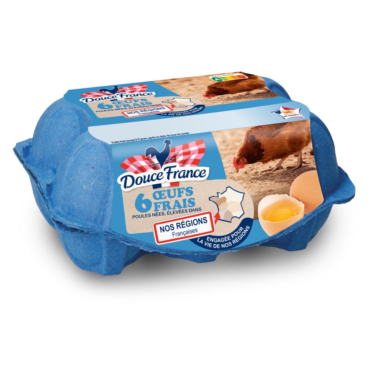 LUSTUCRU Oeuf tout frais 6 oeufs