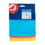 Voir la diapositive 2 : AUCHAN Chiffons microfibre à tissage bouclé multi-usages 30x30cm 3 chiffons