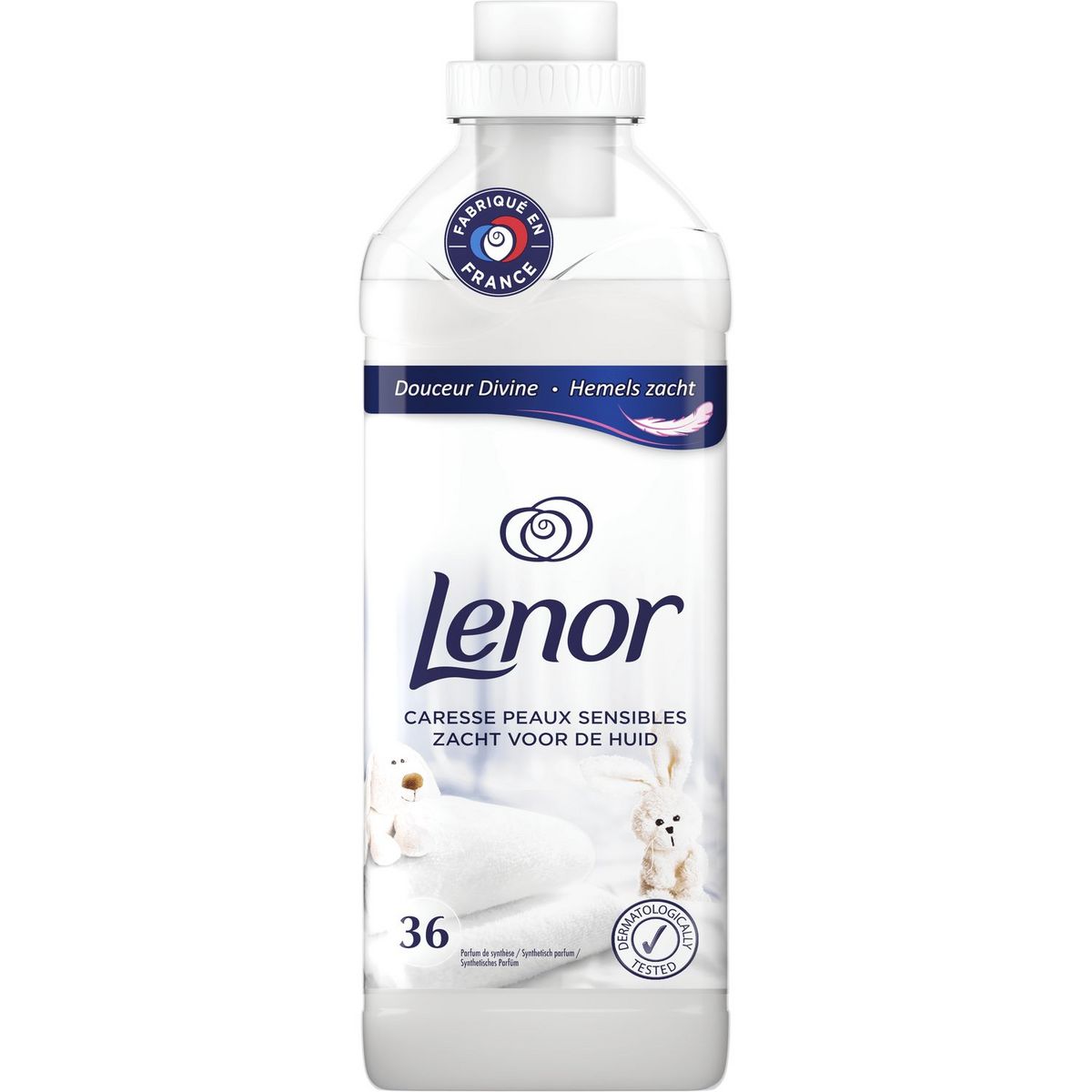 LENOR Adoucissant caresse sensible 36 lavages 900ml