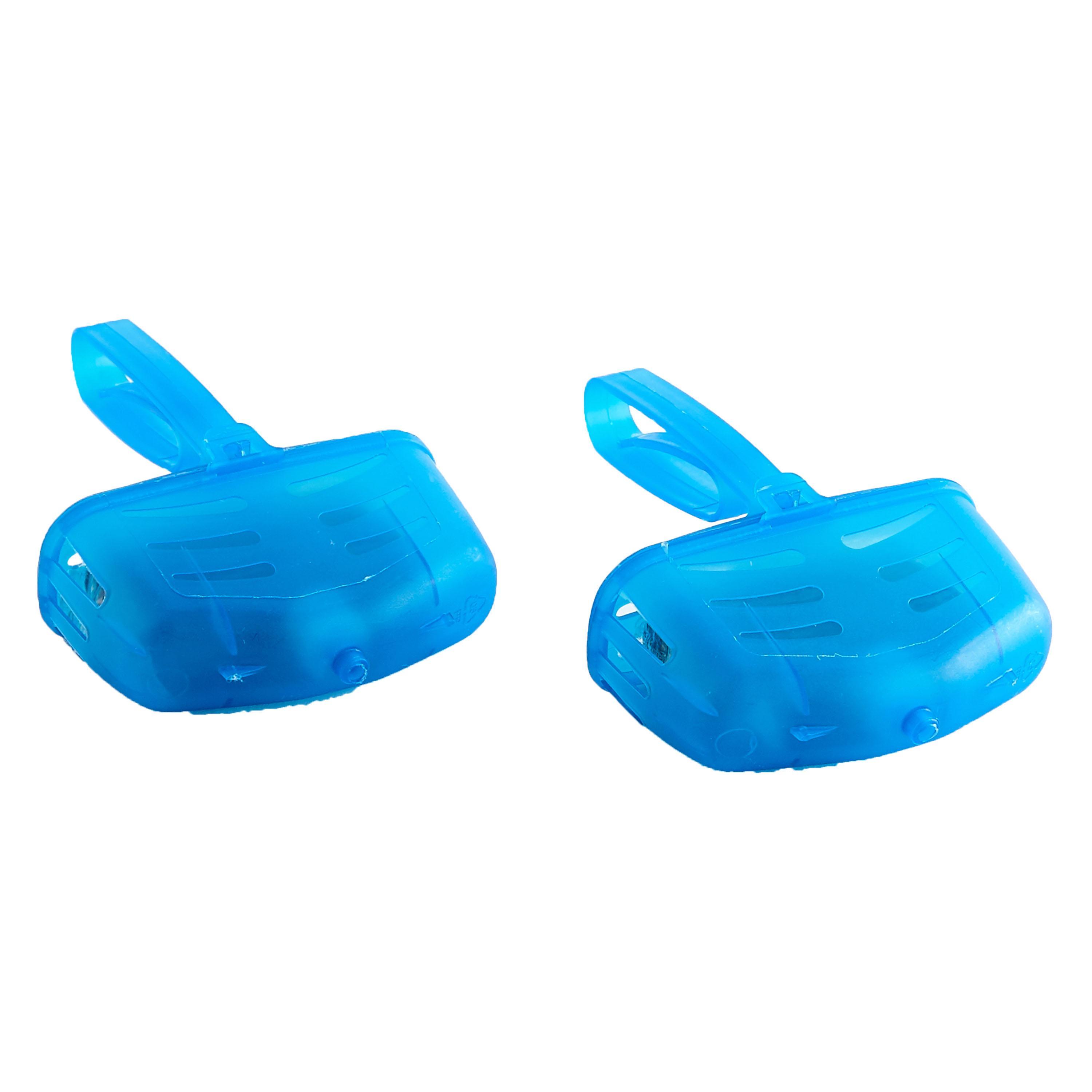 Voir la diapositive 2 : AUCHAN Blocs Wc Fresh nettoie et parfume eau bleue 2 blocs