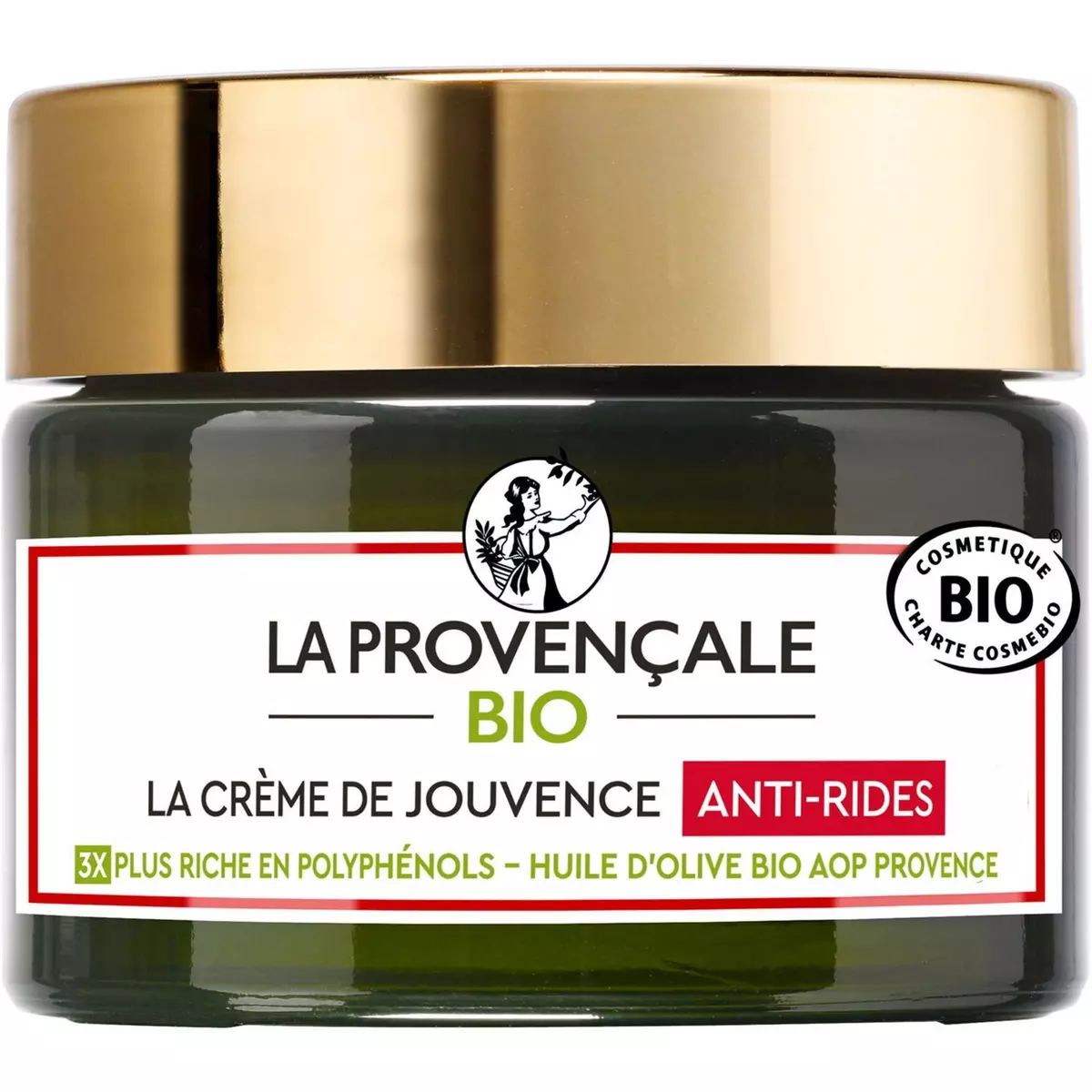 LA PROVENCALE BIO Crème de jouvence anti-rides à l'huile d'olive bio 50ml