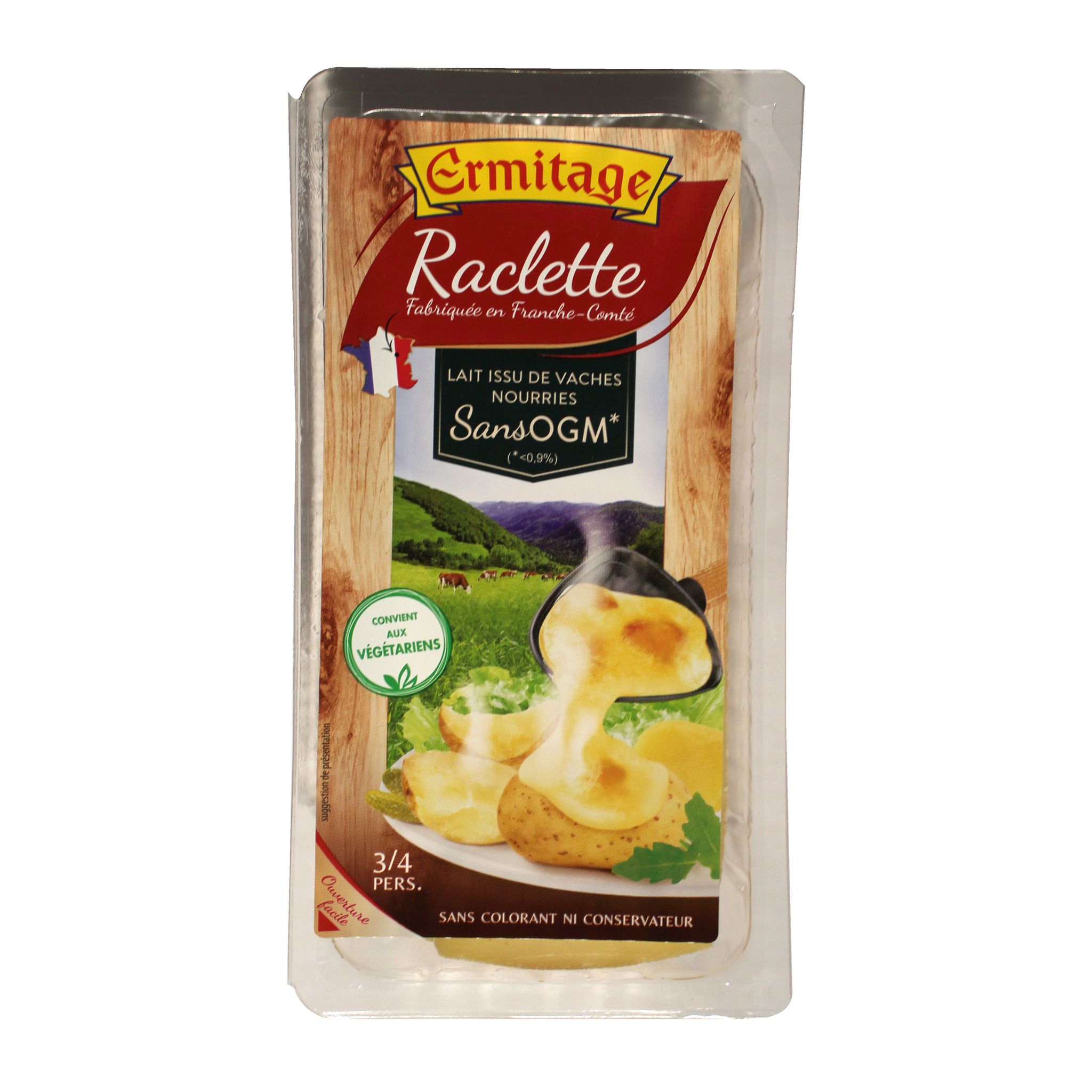 ERMITAGE Fromage à raclette 350g