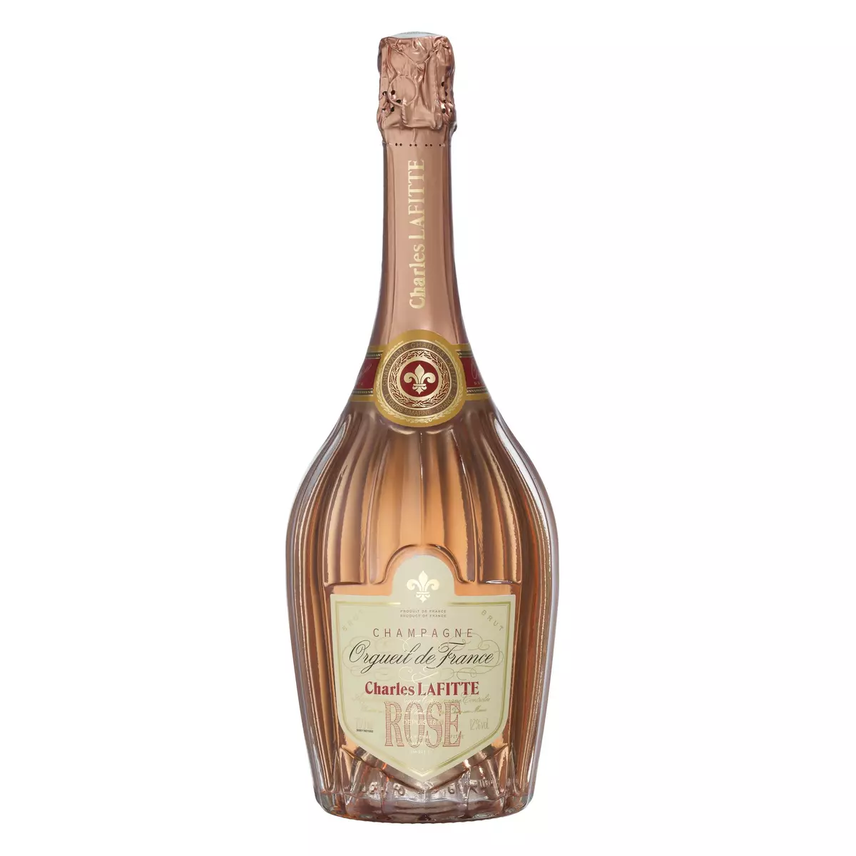 CHARLES LAFITTE AOP Champagne Orgueil de France grande réserve rosé 75cl
