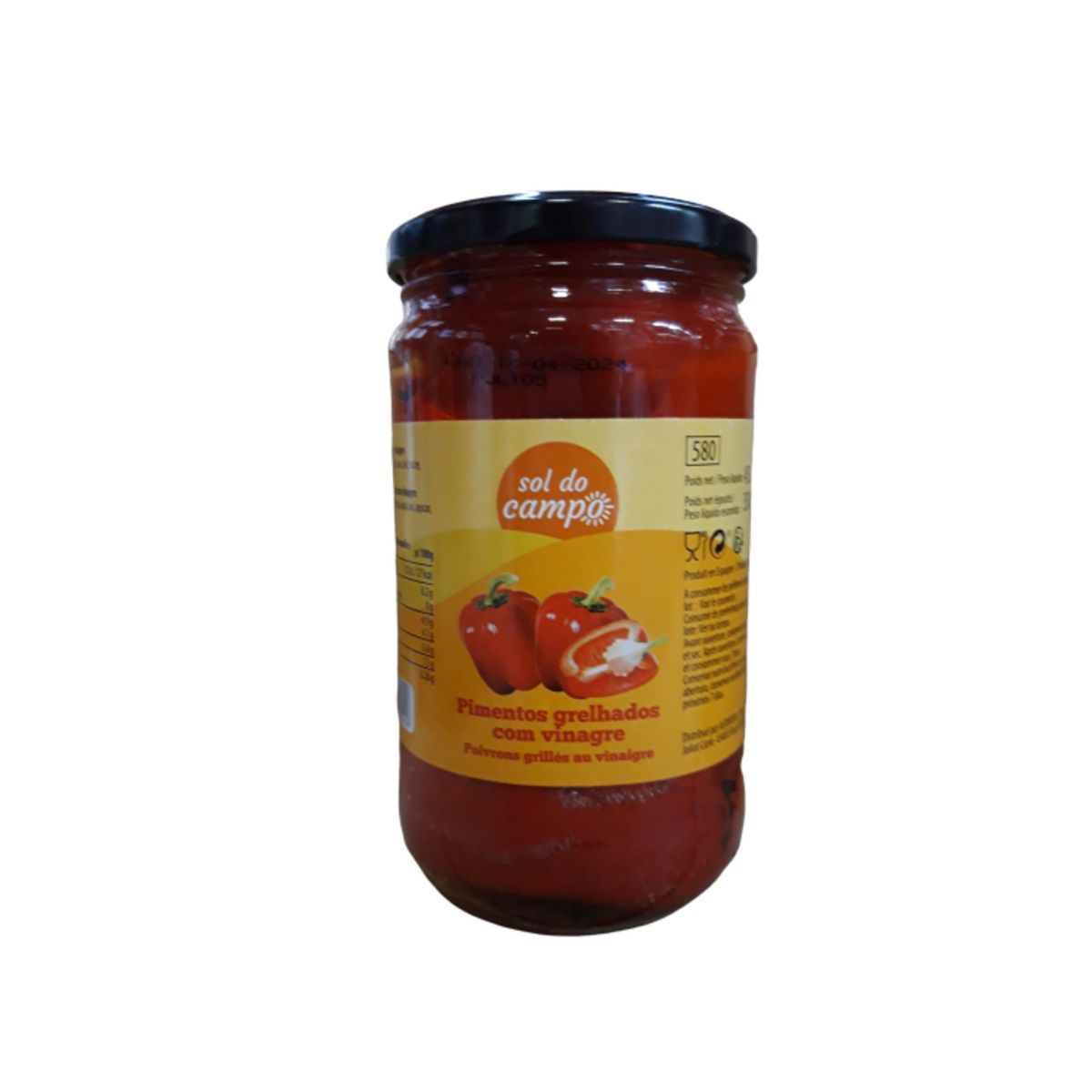 SOL DO CAMPO Poivrons grillés au vinaigre 350g