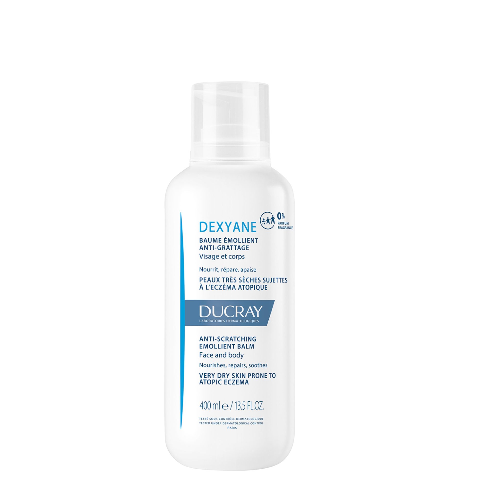 DUCRAY Baume anti grattage peaux très sèches eczéma atopique 400ml