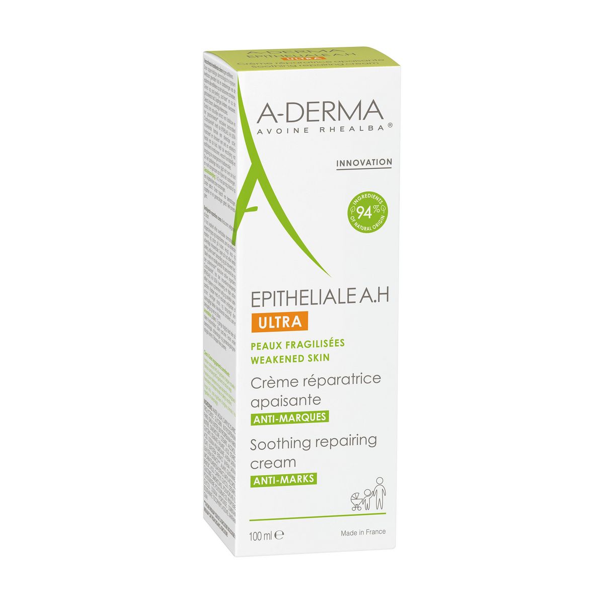 A-DERMA Epitheliale A.H Crème réparatrice apaisante anti-marques 100ml