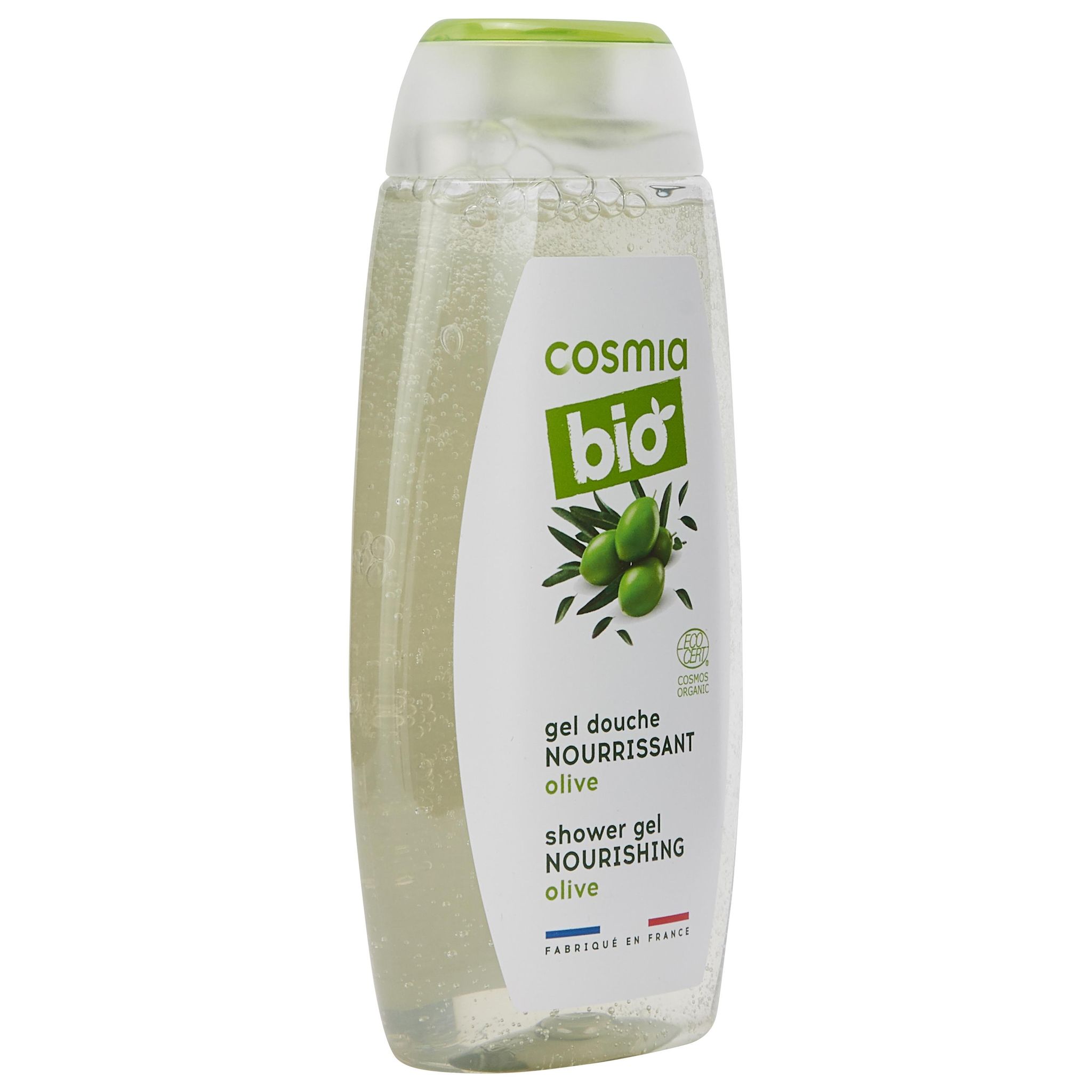 Voir la diapositive 2 : COSMIA BIO Gel douche nourrissant à l'olive 250ml