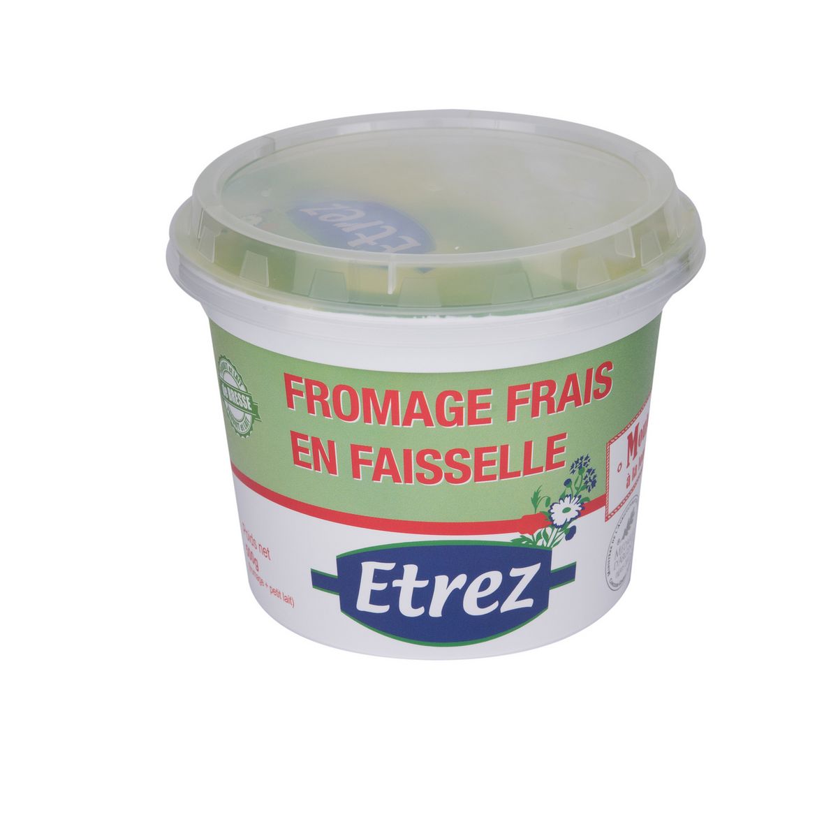 ETREZ Fromage frais en faisselle 500g