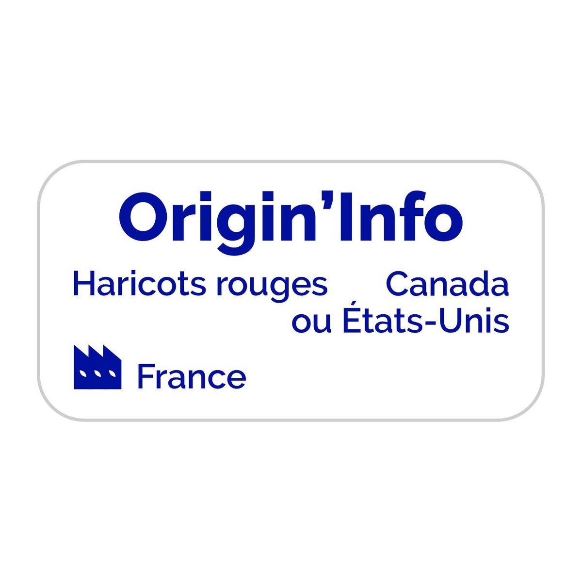 D'AUCY Haricots rouges en conserve 500g