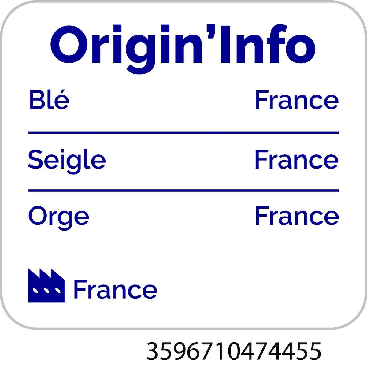 AUCHAN BIO Farine aux 5 céréales 1kg