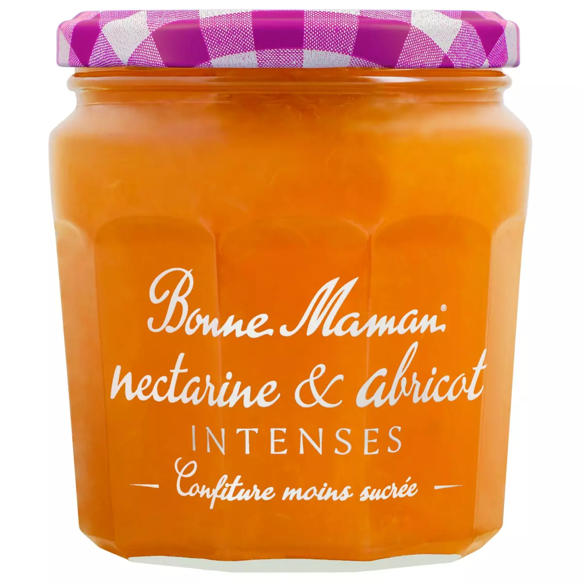 BONNE MAMAN Intenses Confiture extra de nectarines et abricots allégée 335g